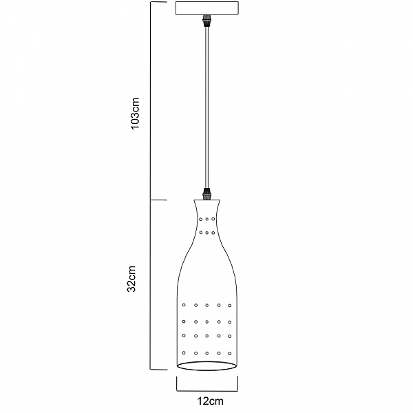 Светильник подвесной Arte Lamp A4082SP-1SS