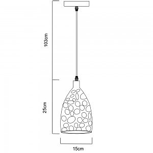 Светильник подвесной Arte Lamp A4083SP-1SS