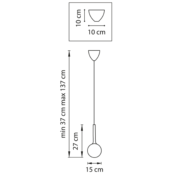 Светильник подвесной Lightstar Globo 813013