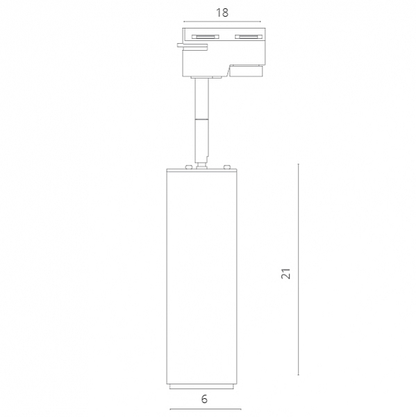 Трековый светильник Arte Lamp Track Lights A1412PL-1WH