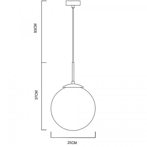 Светильник подвесной Arte Lamp VOLARE A1561SP-1CC