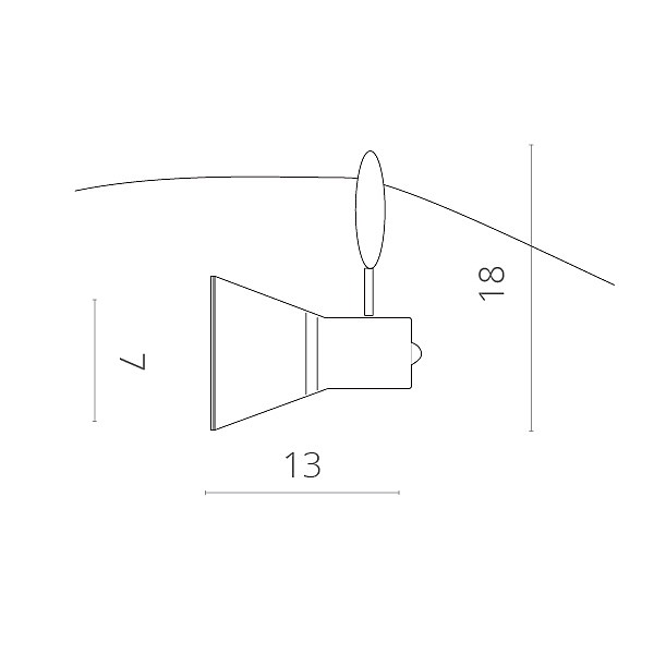 Трековый светильник Arte Lamp Rails Kits A3057PL-1SI