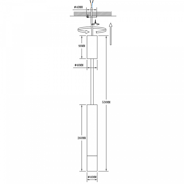 Трековые светильники Arte Lamp Andromeda A2509PL-1WH