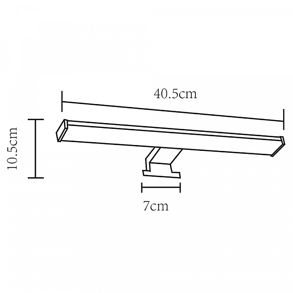 Подсветка зеркал и полок Arte Lamp Stecca A2837AP-1CC