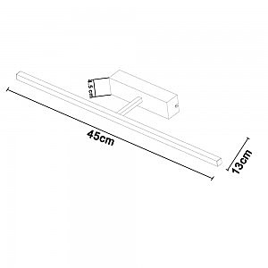 Подсветка зеркал и полок Arte Lamp Picture Lights Led A5308AP-1WH