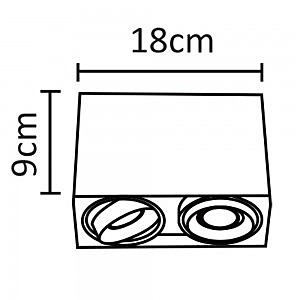 Накладной светильник Arte Lamp Pictor A5655PL-2WH