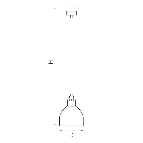 Трековый светильник Lightstar Loft L1T765016