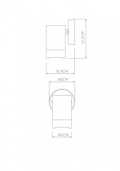 Уличный настенный светильник Arte Lamp Atlas A3503AL-1WH