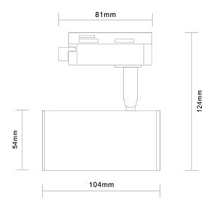 Трековый светильник ST Luce Cromi ST301.406.01