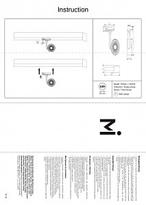 Трековый светильник Maytoni Track Lamps TR024-1-10W3K