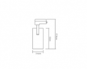 Трековый светильник Arte Lamp Regulus A4568PL-1BK