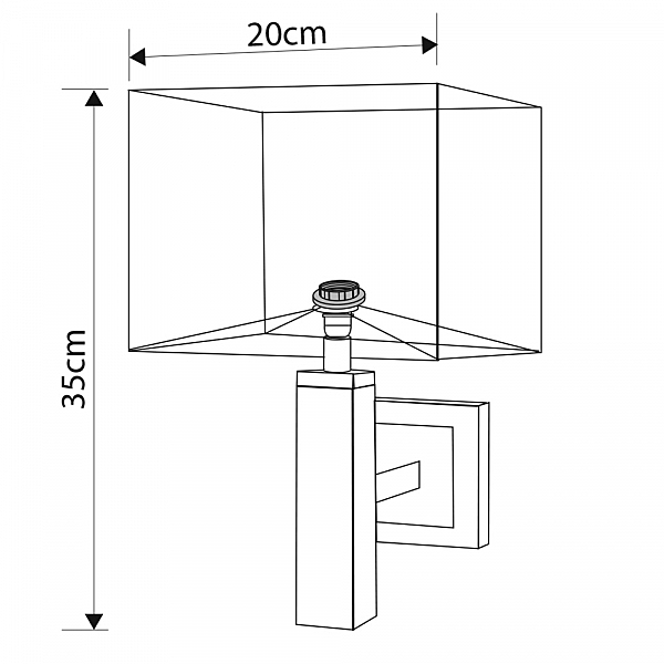 Настенное бра Arte Lamp WAVERLEY A8880AP-1BK