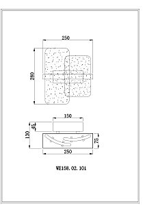 Настенное бра Wertmark Nelly WE158.02.101