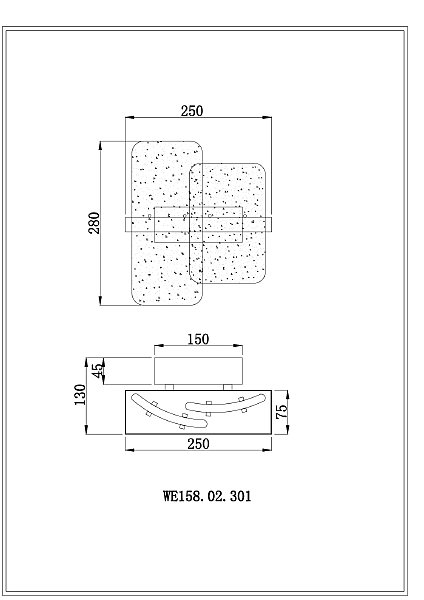 Настенное бра Wertmark Nelly WE158.02.301