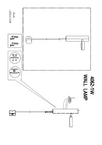 Настенный светильник Favourite Spiner 4062-1W