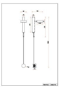 Настенный светильник Favourite Spiner 4062-1W