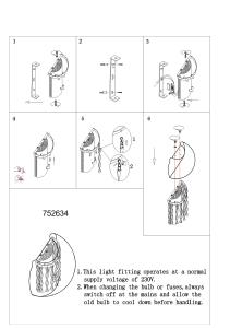Настенный светильник Lightstar Acquario 752634