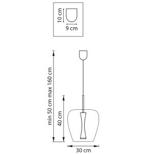 Светильник подвесной Lightstar Cupola 804202