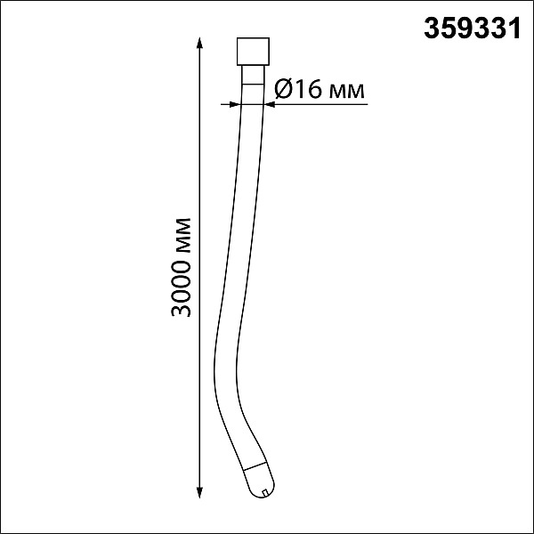 Светодиодный шнур Novotech Ramo 359331