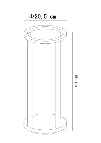 Уличный наземный светильник Arte Lamp Hassaleh A3370PA-1BK