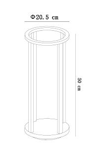 Уличный наземный светильник Arte Lamp Hassaleh A3370PA-1BK