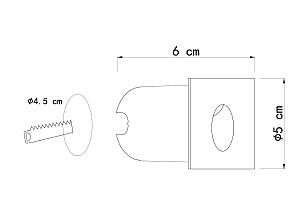 Уличный встраиваемый Arte Lamp Piazza A3402IN-1BK