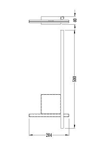 Настенный светильник Arte Lamp Decade A2127AP-8BK