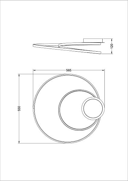 Потолочная люстра Arte Lamp Millo A3893PL-30BK