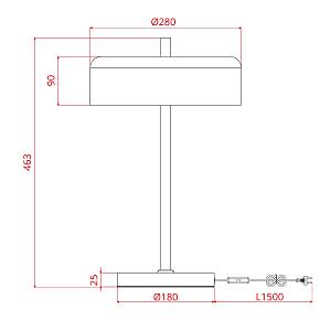 Настольная лампа Arte Lamp Skat A7052LT-2BK