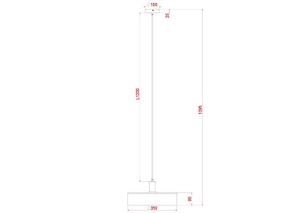 Светильник подвесной Arte Lamp Skat A7152SP-1BK