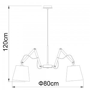 Подвесная люстра Arte Lamp PINOCCIO A5700LM-5BK