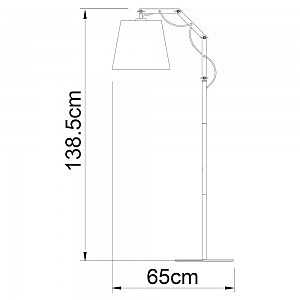 Торшер Arte Lamp PINOCCIO A5700PN-1BK