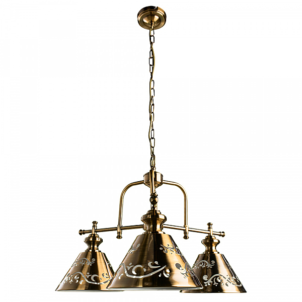 Подвесная люстра Arte Lamp KENSINGTON A1511LM-3PB