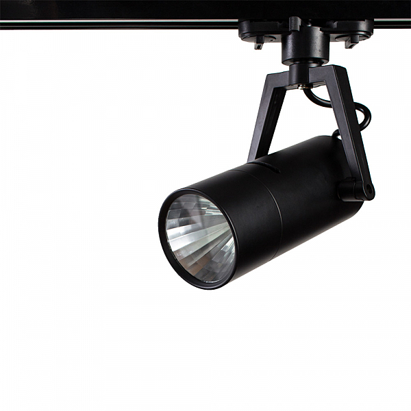 Трековый светильник Arte Lamp Track Lights A6210PL-1BK