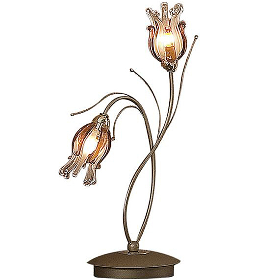 Настольная лампа с цветочками Лира CL204825 Citilux