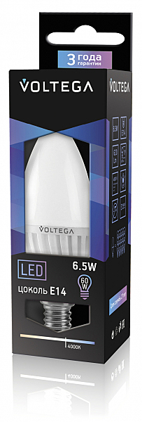 Светодиодная лампа Voltega CERAMICS 4687