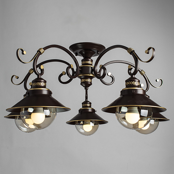 Потолочная люстра Arte Lamp Grazioso A4577PL-5CK