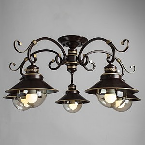 Потолочная люстра Arte Lamp Grazioso A4577PL-5CK