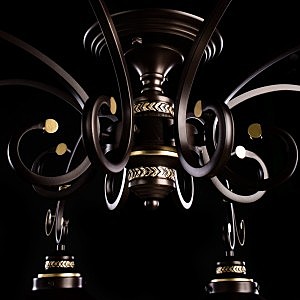 Потолочная люстра Arte Lamp Grazioso A4577PL-8CK