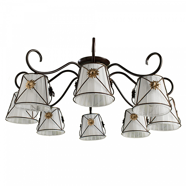 Потолочная люстра Arte Lamp Fortuna A5495PL-8BR