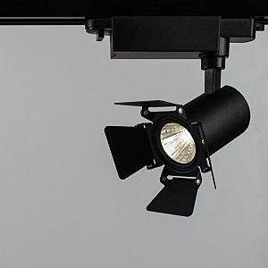 Трековый светильник Arte Lamp Track Lights A6709PL-1BK