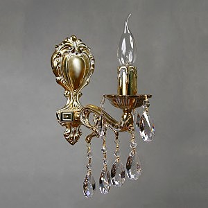 Настенное бра Ambiente Leon 2128/1 WP Tear drop