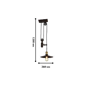 Светильник подвесной Favourite Winch 1762-1P