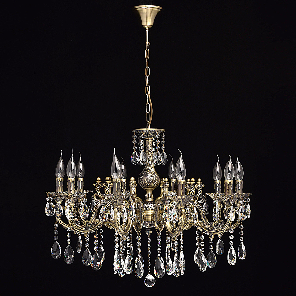 Подвесная хрустальная люстра Тоскана MW Light 685010110
