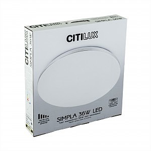 Потолочный светодиодный светильник Citilux Симпла CL714R36N