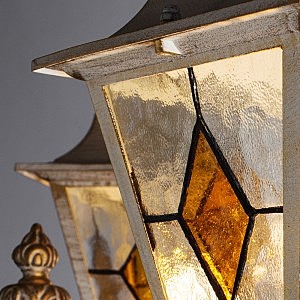 Столб фонарный уличный Arte Lamp Berlin A1017PA-3WG