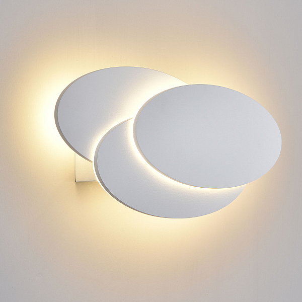 Настенный светильник Eurosvet Elips Elips LED белый матовый (MRL LED 12W 1014 IP20) 12W