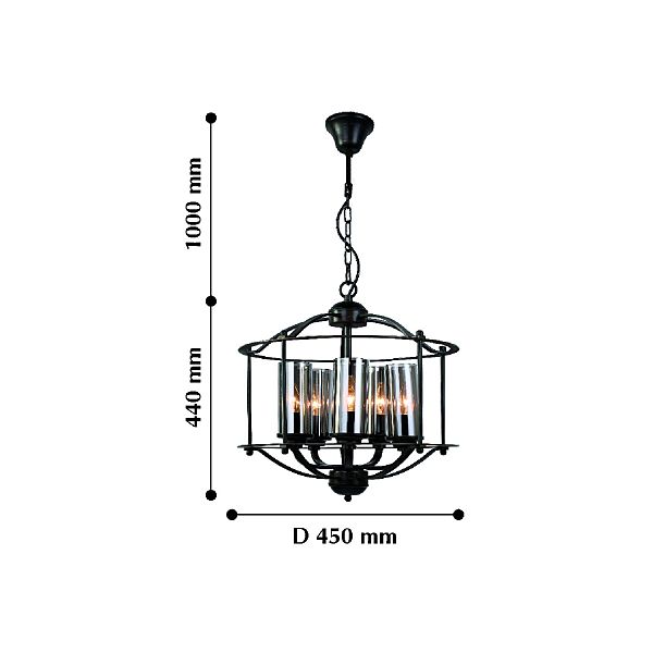 Светильник подвесной Favourite Kiara 2057-5P