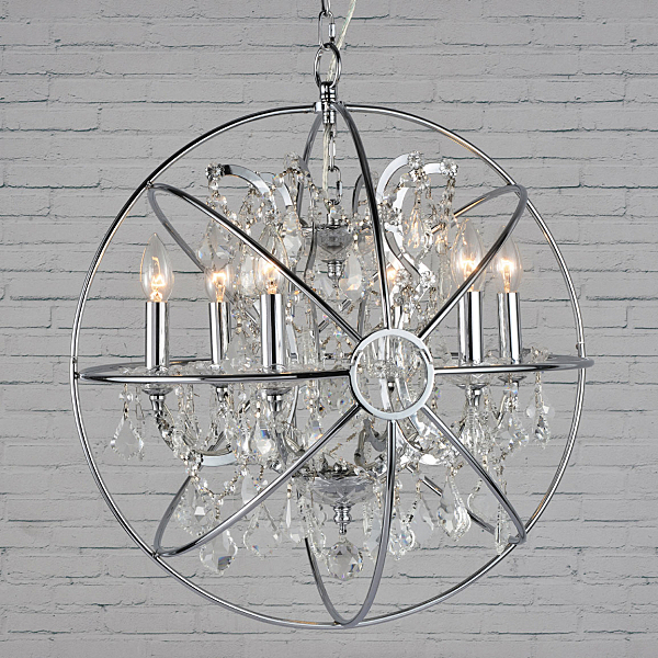 Подвесная хрустальная люстра Monaco Loft It LOFT1896/6