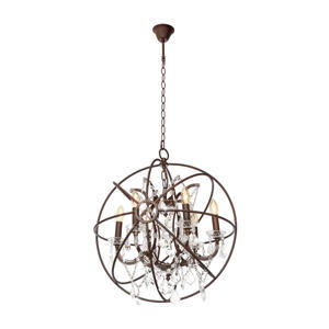 Подвесная хрустальная люстра Enrike Loft It LOFT1897/6
